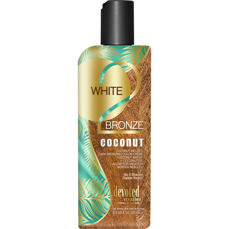 WHITE 2 BRONZE COCONUT BY DEVOTED CREATIONS